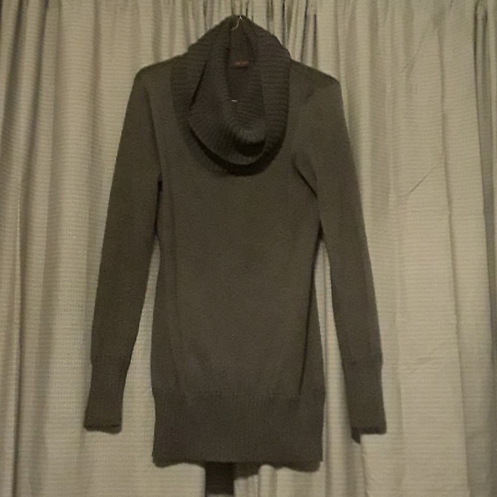 "The Limited" cowl neck tight-fitting dress